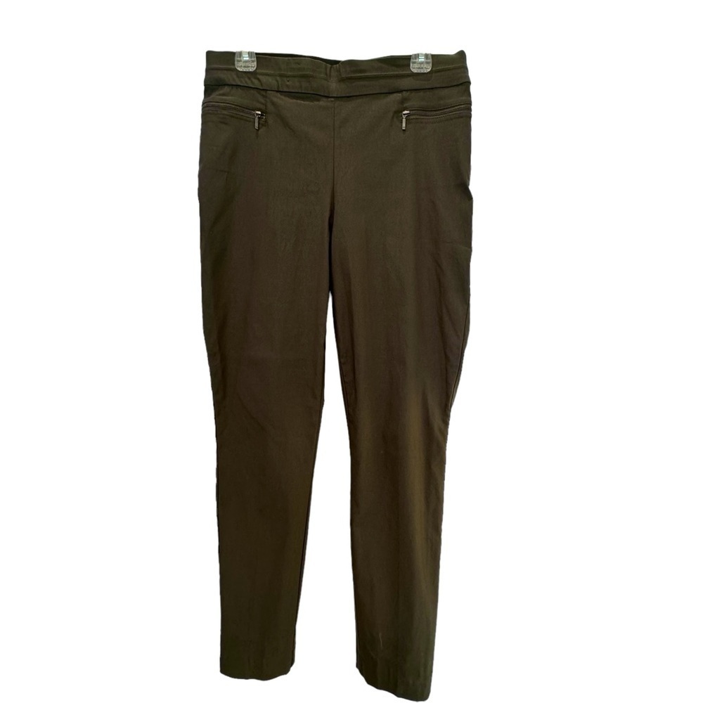Briggs NY Size 12 Super Stretch-Pull On-Straight Leg-Comfort Elastic Waistband